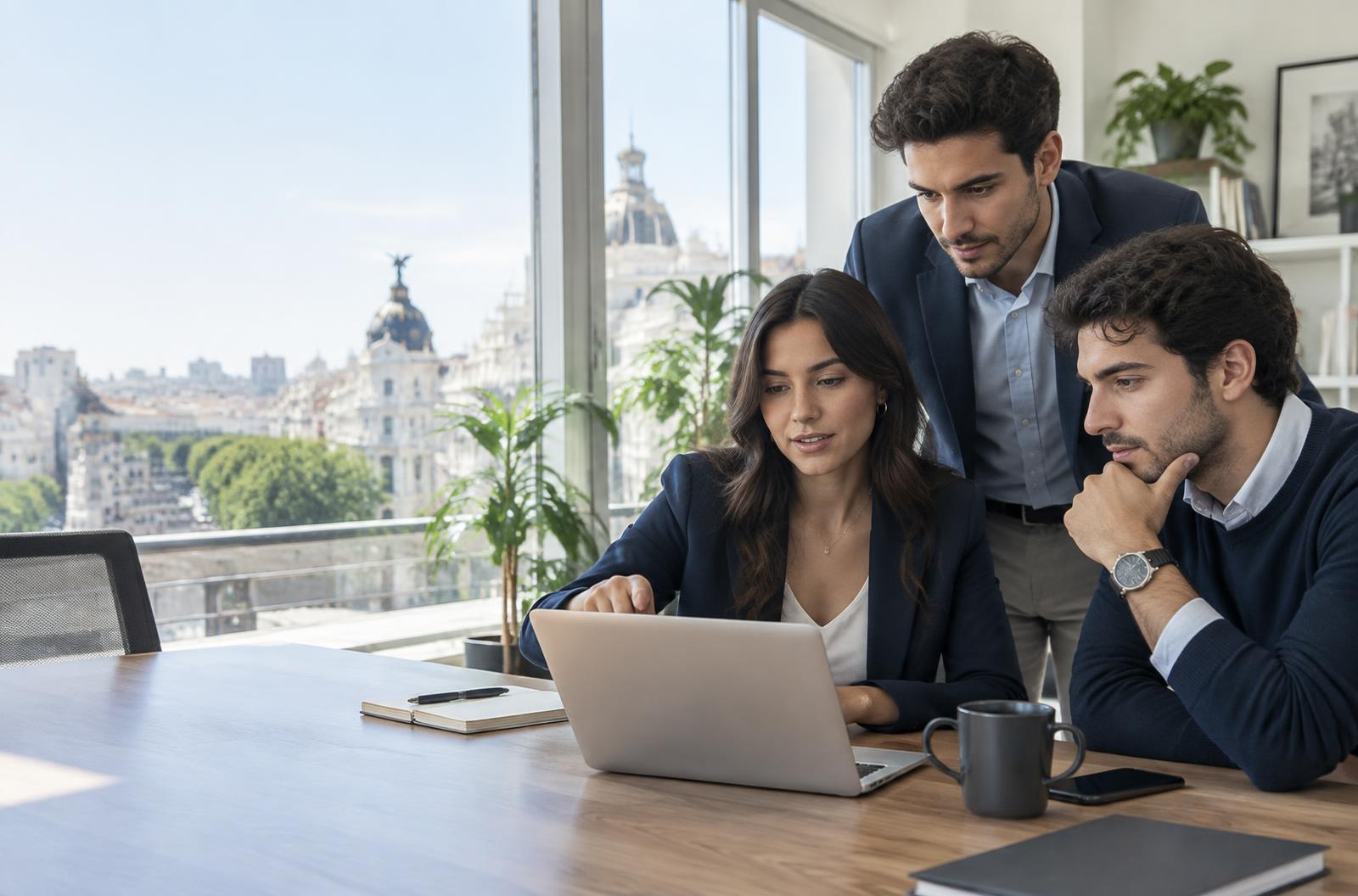 Profesionales hispanoamericanos trabajando en Madrid